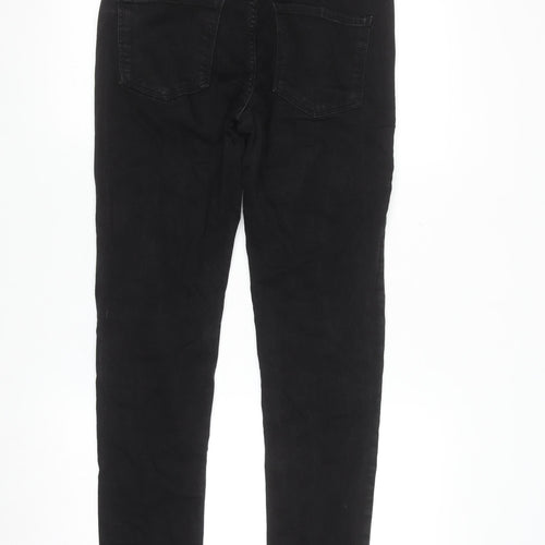 Denim Co Women's Black Skinny Jeans W32 L32 Cotton Stretch