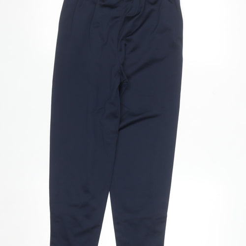 Slazenger Boys Blue 13 Years Track Pants Quick Dry Sports Trousers