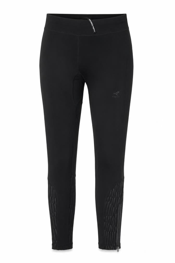 Energetics Womens Black Running Leggings Size 8 Moisture Wicking