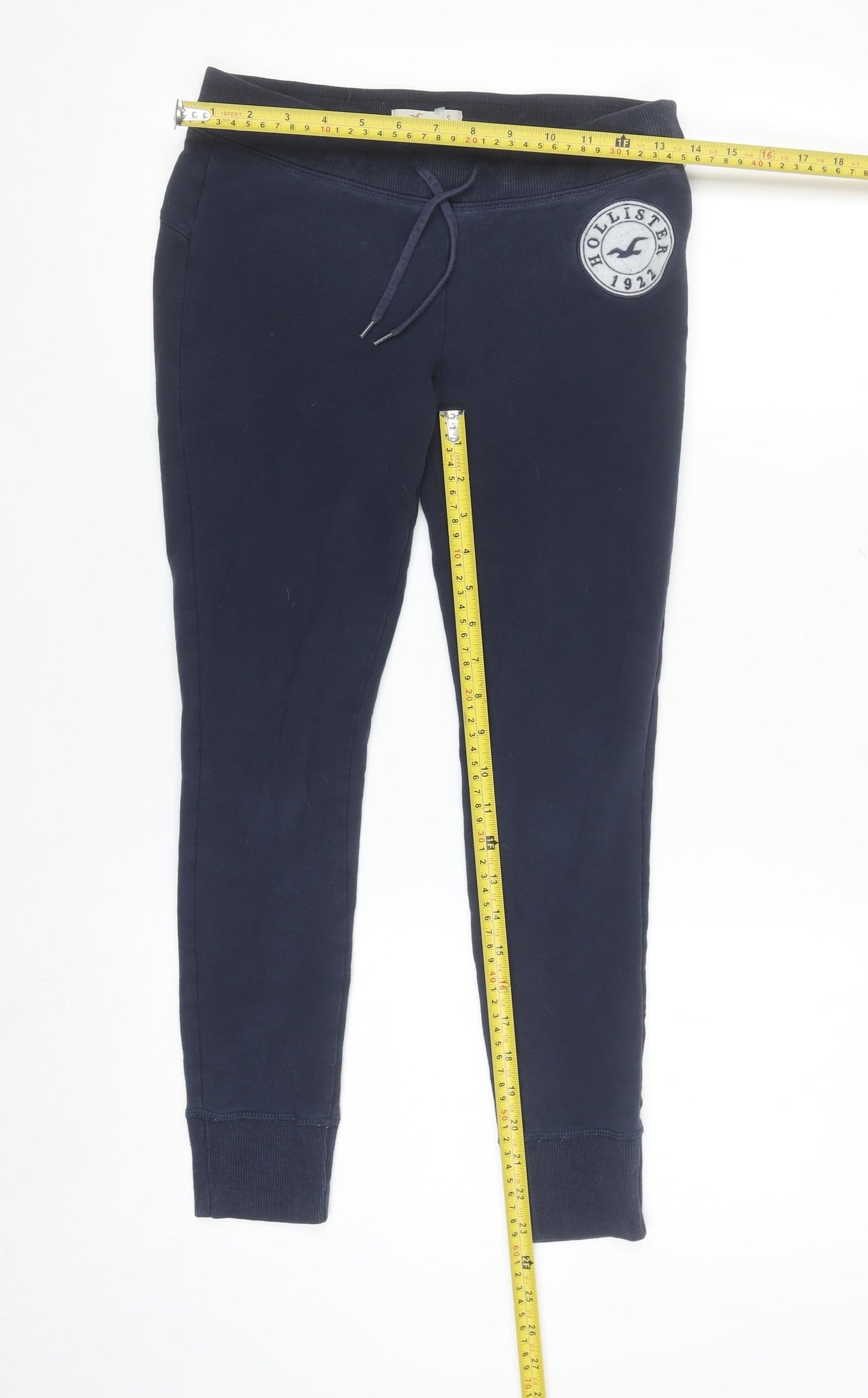 Hollister Womens Navy Blue Small Jogger Sweatpants