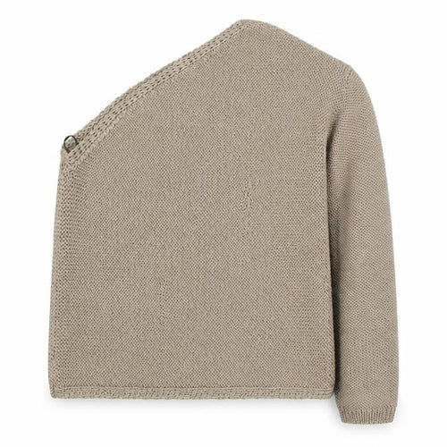 Marks and Spencer Women Beige Chunky Knit Cardigan Size S
