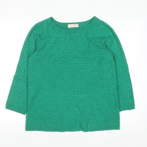 Marks and Spencer Per Una Women’s Green Size 10 Knit Pullover Jumper