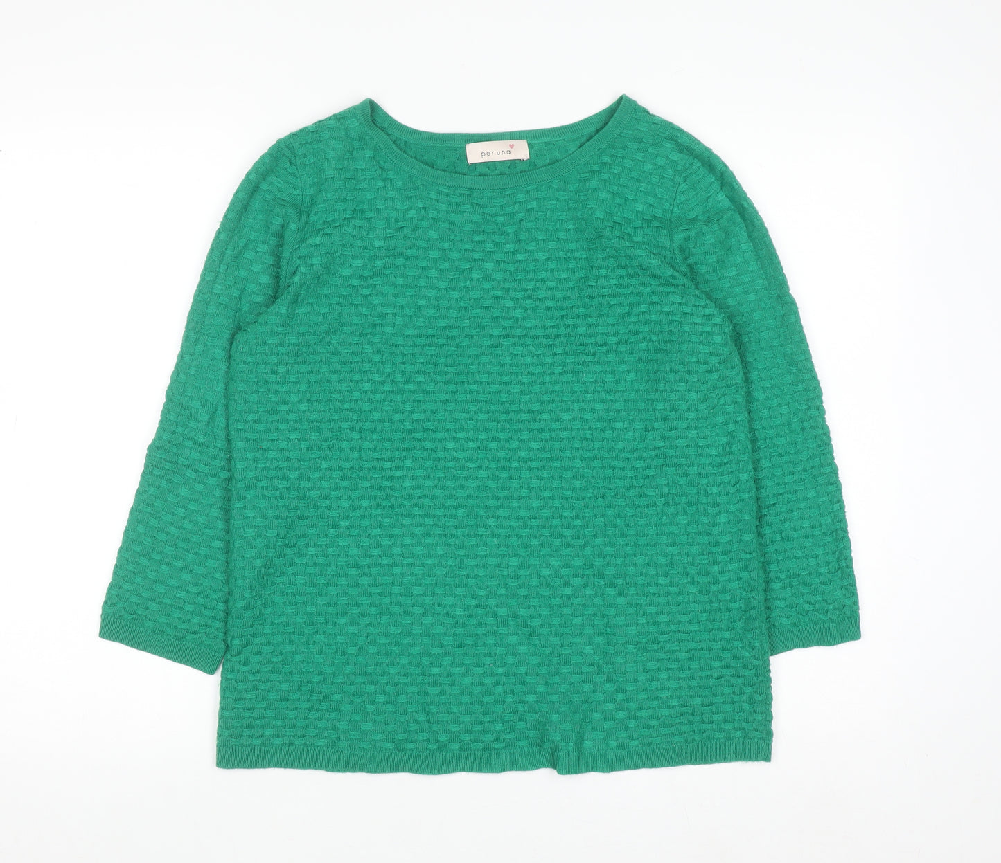 Marks and Spencer Per Una Women’s Green Size 10 Knit Pullover Jumper