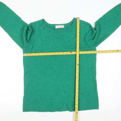 Marks and Spencer Per Una Women’s Green Size 10 Knit Pullover Jumper