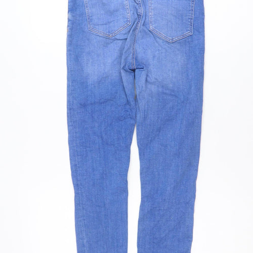 Denim Co Women Blue Size 6 Skinny Distressed Jeans