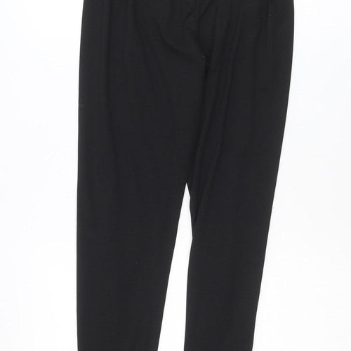 SHEIN Women Black M Ankle Leggings 90% Polyester Stretch
