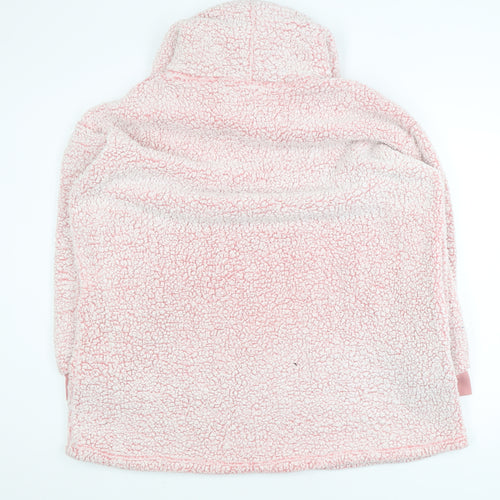 Primark Womens Pink Fleece Hooded Nightshirt XS Winter Warm