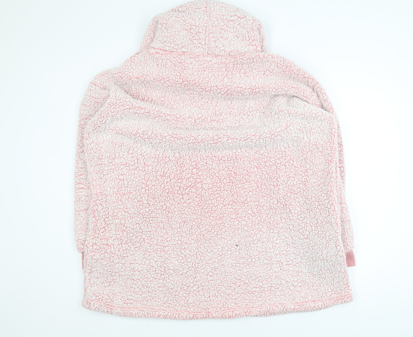 Primark Womens Pink Fleece Hooded Nightshirt XS Winter Warm