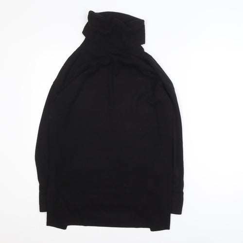 F&F Women’s Black Roll Neck Long Sleeve Jumper Size 6