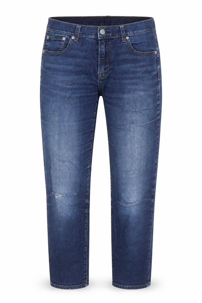 Gap Womens Blue Slim Fit Denim Jeans Size 27 Straight Leg