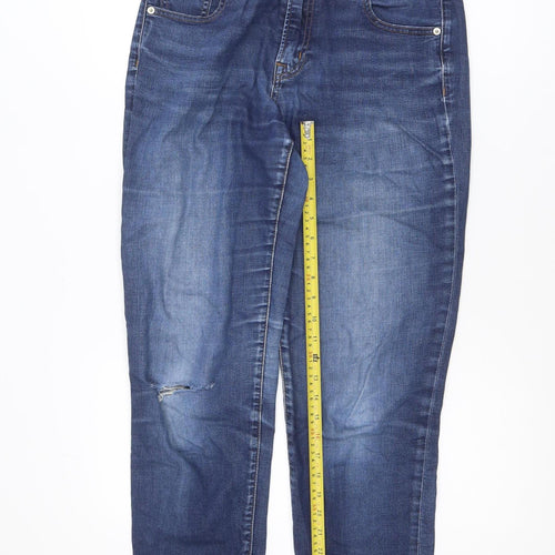GAP Men's Blue Slim Fit Denim Jeans Size 27 Straight Leg