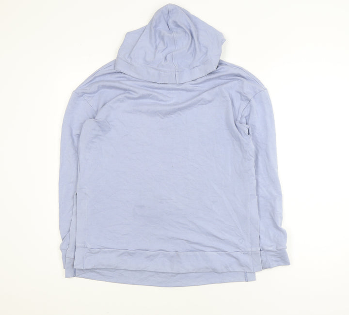 Marks and Spencer Womens Cornflower Blue Size 10 Pullover Hoodie