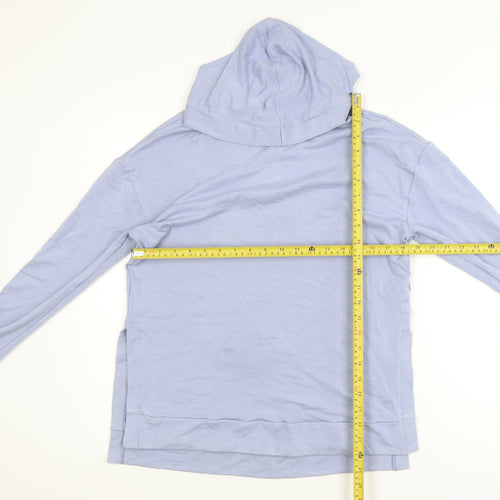 Marks and Spencer Womens Cornflower Blue Size 10 Pullover Hoodie