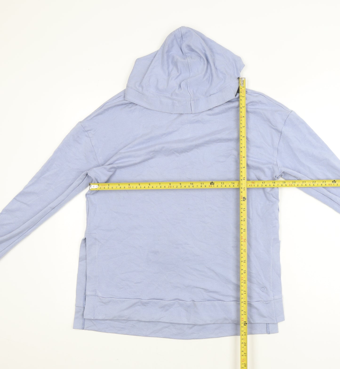 Marks and Spencer Womens Cornflower Blue Size 10 Pullover Hoodie