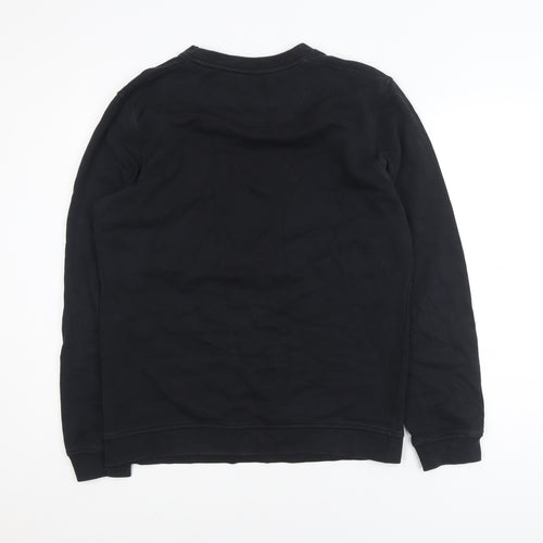 Jack & Jones Men's Black M Pullover Graphic Sweatshirt