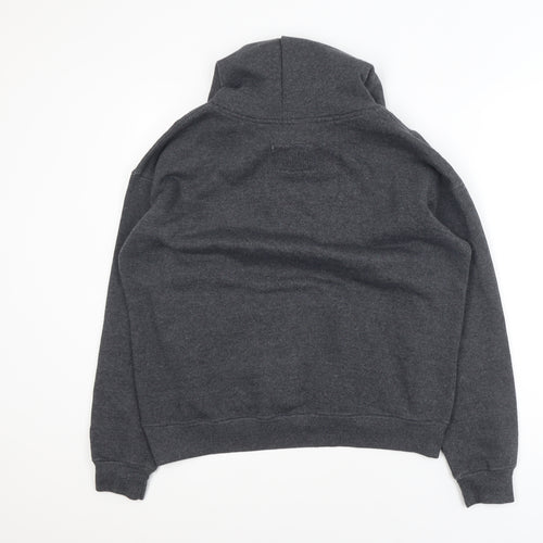 Bay State Gear Men's Grey Pullover Hoodie Small Rockport Logo Fleece