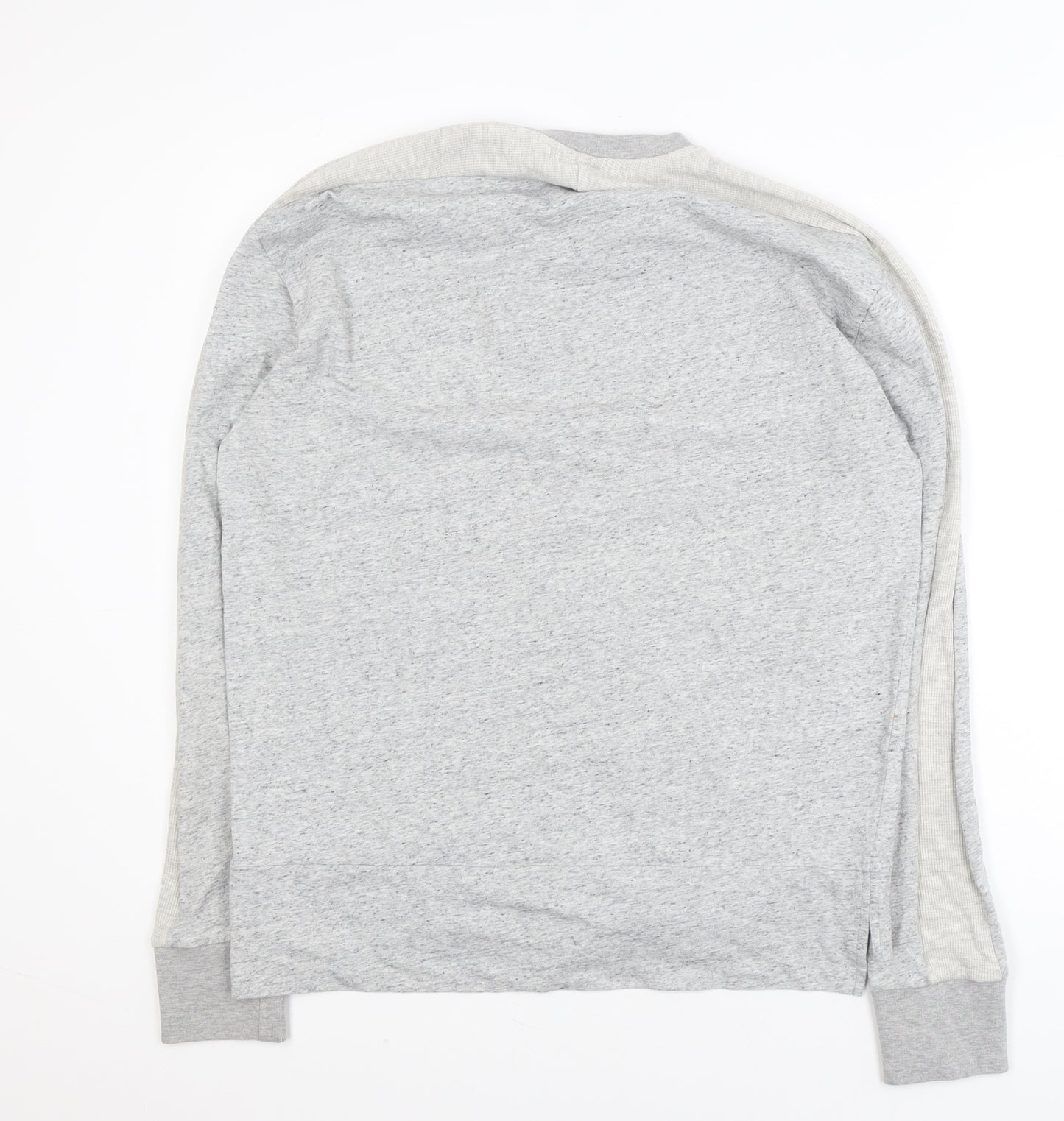 Bee Inspired Men's Grey Crew Neck Pullover Sweatshirt M