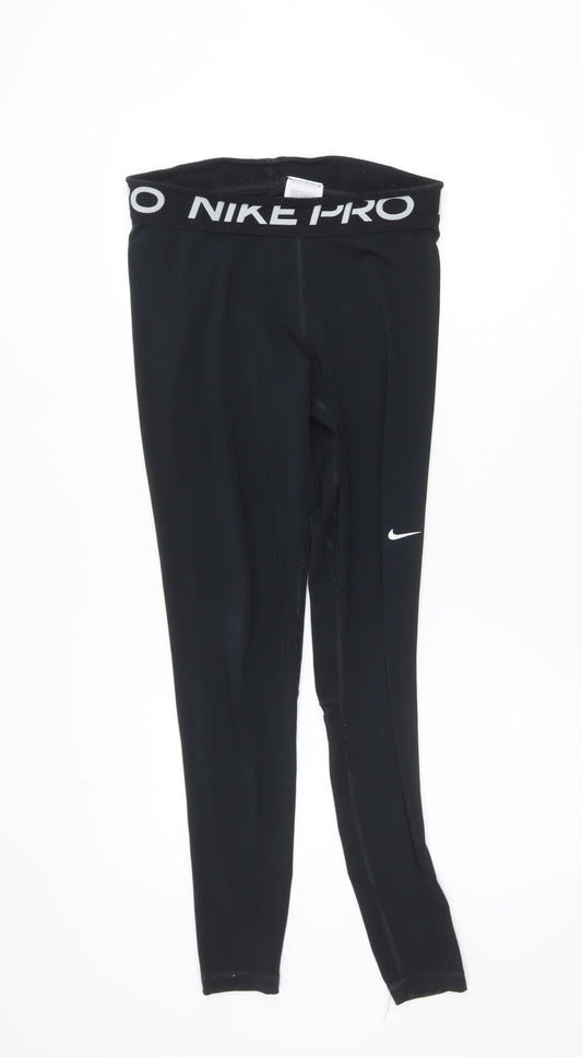 Nike Pro Dri-FIT Black Womens Medium Compression Leggings