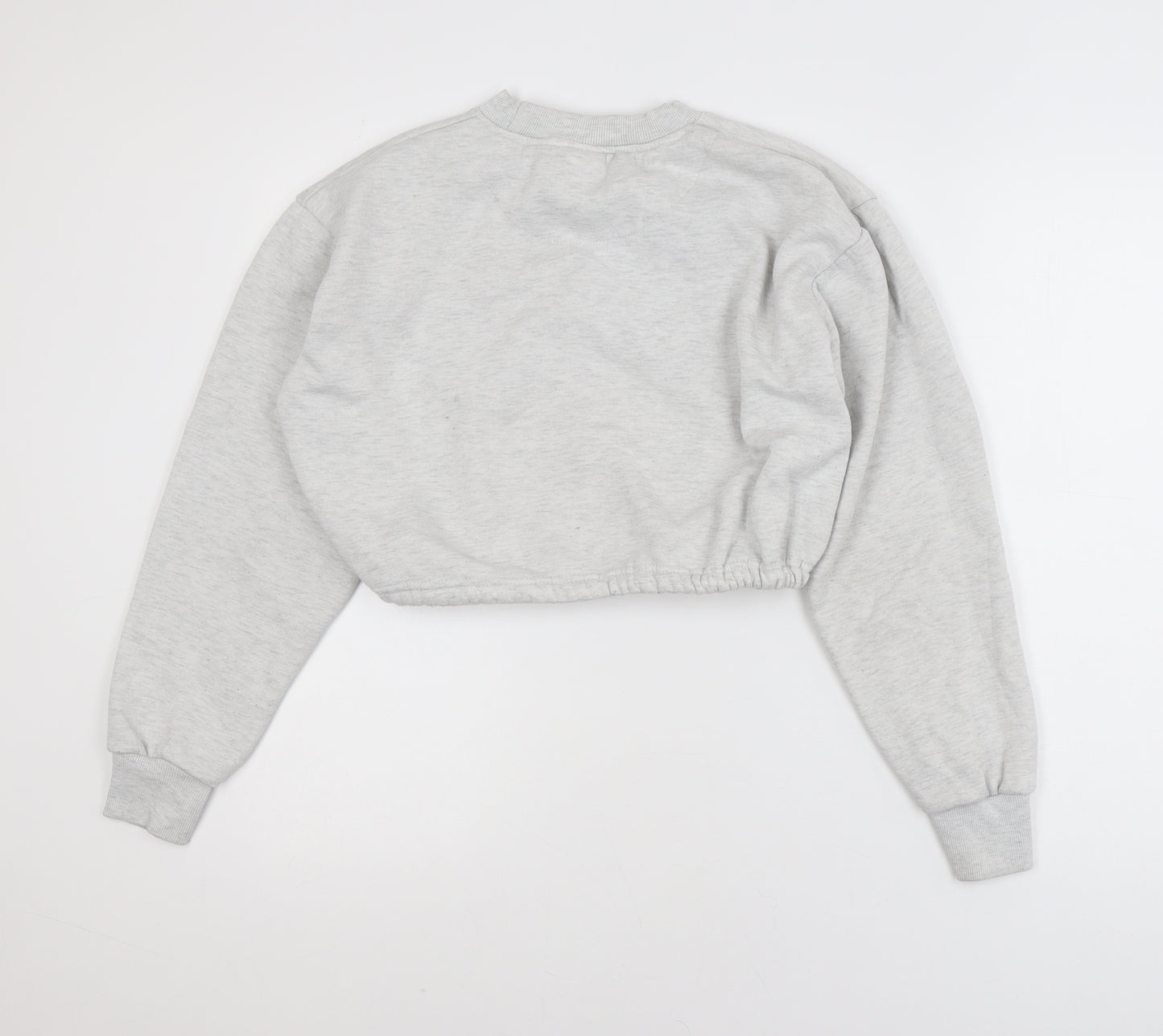 Pink Soda Girls Grey Crew Neck Logo Sweatshirt 13-14 Years