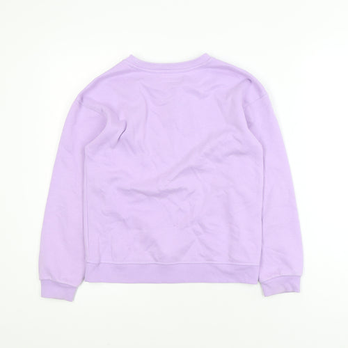 Primark Teens Lilac Pullover Sweatshirt 9-10Y Cotton Blend