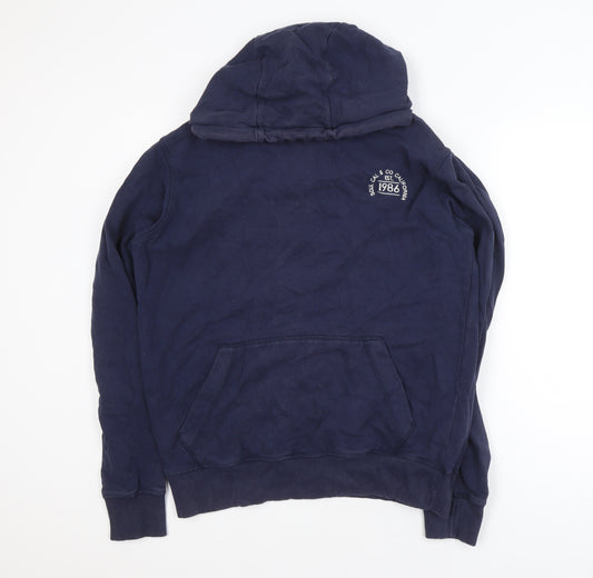 SoulCal & Co Men's Blue Pullover Hoodie Size L Regular Fit