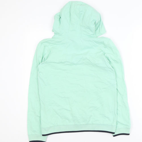 Harry Potter Girls Mint Green Hoodie Size 12 Cotton Hedwig Print