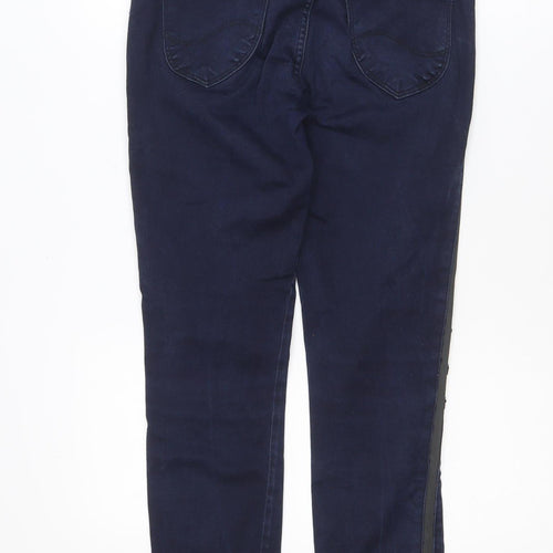 Lee Men's Blue Slim Fit Straight Jeans Size 32 Dark Denim