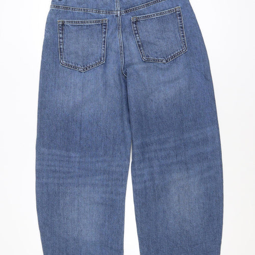 Marks and Spencer Women's Blue Mom Jeans Size 12 Regular Denim