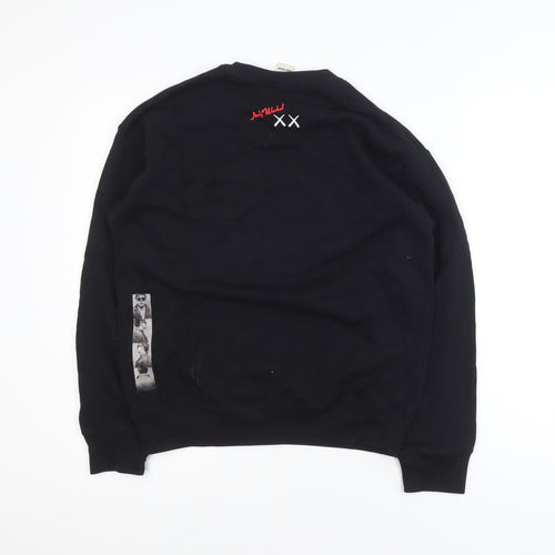 Uniqlo Men’s Black KAWS+Warhol Pullover Sweatshirt S Graphic Art