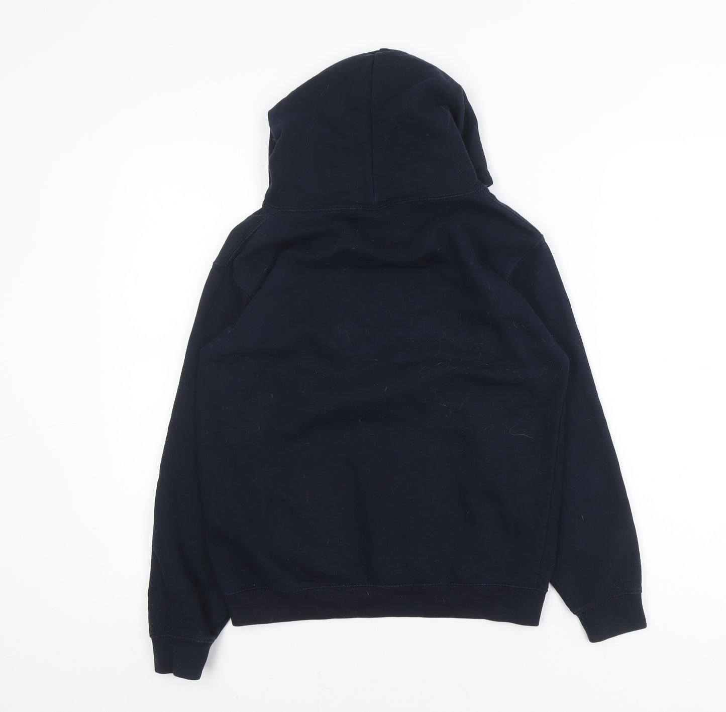 Just Hoods Teens Blue XL Pullover Hoodie Eat Sleep Ride Graphic Hooded Sweatshirt