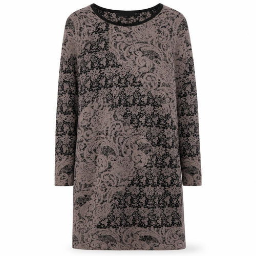 Marks and Spencer Per Una Women Brown Knit Shift Dress Size 16