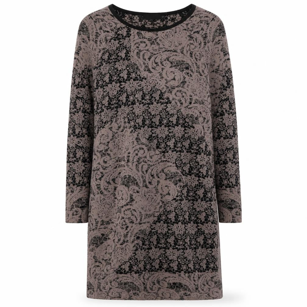 Marks and Spencer Per Una Women Brown Knit Shift Dress Size 16