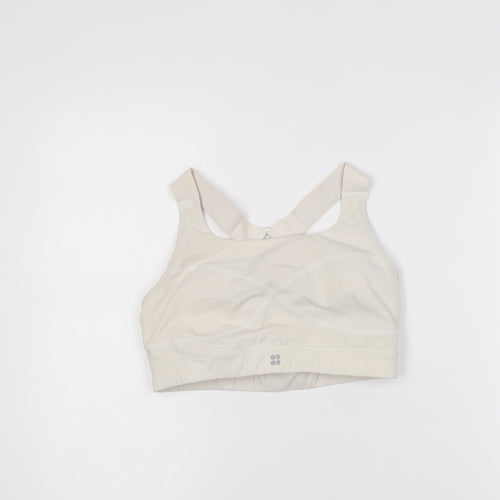 Sweaty Betty Women Beige S Camisole Racerback Sports Bra