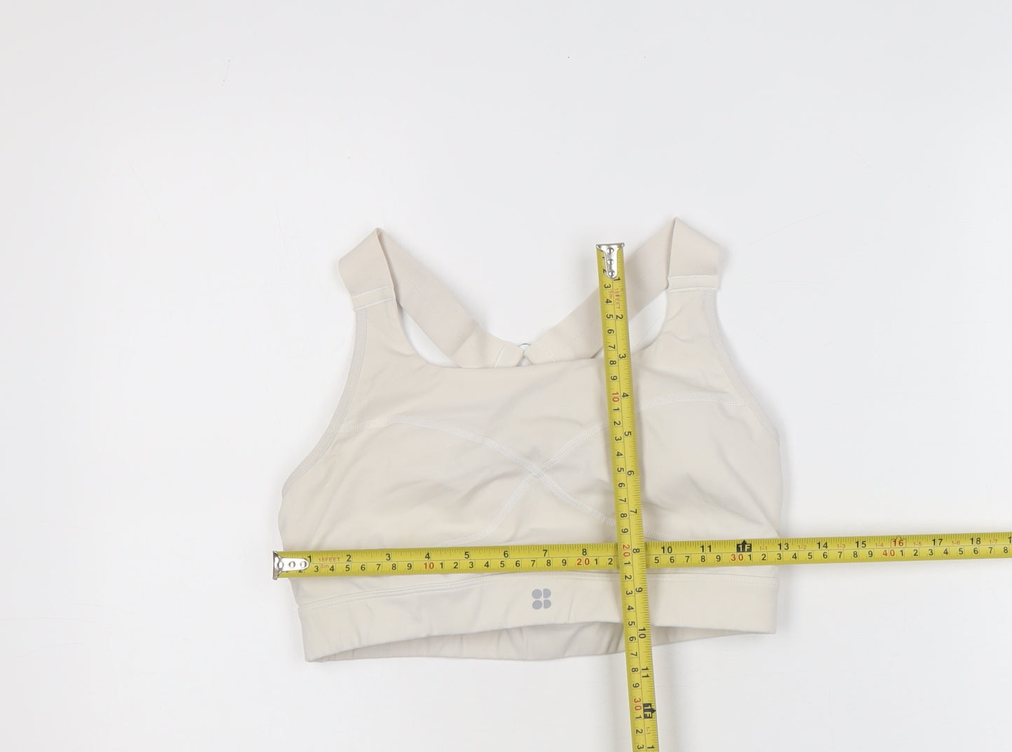 Sweaty Betty Women Beige S Camisole Racerback Sports Bra