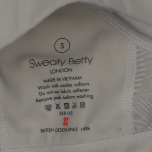 Sweaty Betty Women Beige S Camisole Racerback Sports Bra