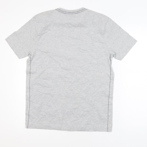 Dunnes Men Grey Port of Maine Graphic Short Sleeve T-Shirt Small