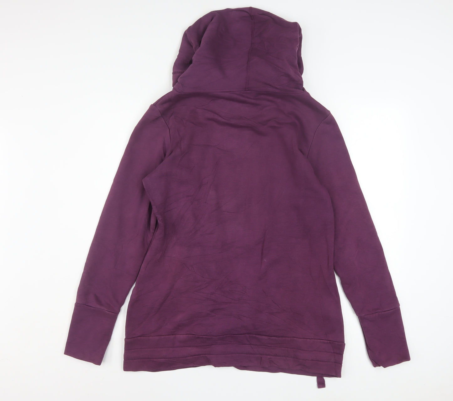 Puma Womens Purple Hoodie Size 14 Hooded Pullover Sweatshirt