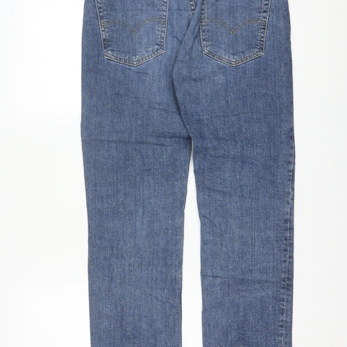 Levi's 514 Men's Blue Straight Fit Stretch Denim Jeans W30 L32