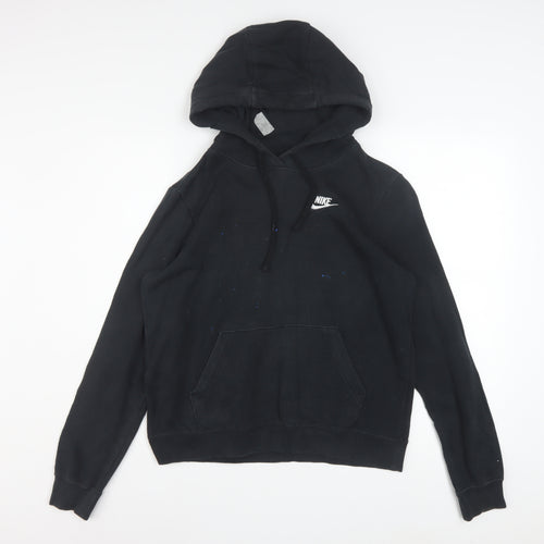 Nike Men's Black Pullover Hoodie Size S Regular Fit Fleece