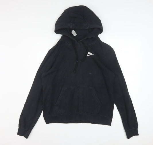 Nike Men's Black Pullover Hoodie Size S Regular Fit Fleece