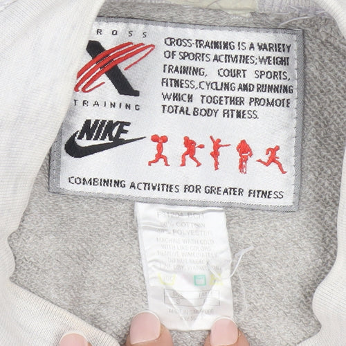 Nike Women’s Grey Cross Training Pullover Sweatshirt Size L