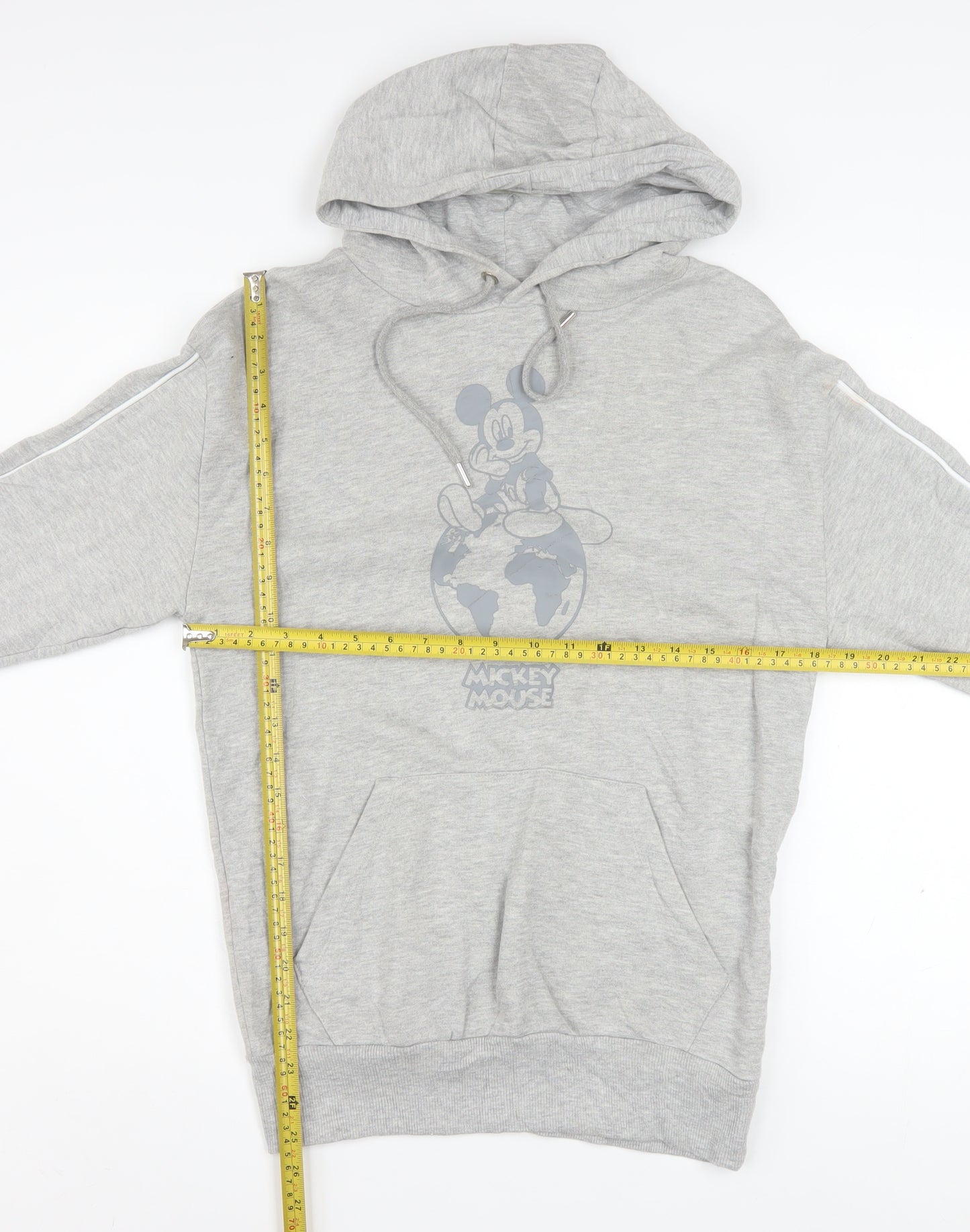 Disney Primark Women Grey Mickey Mouse Pullover Hoodie Size S