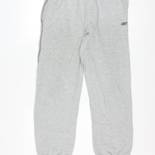 Reebok Men’s Grey XS Sweatpants Joggers Lightweight Activewear