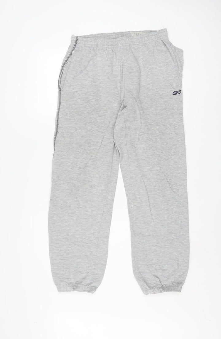 Reebok Men’s Grey XS Sweatpants Joggers Lightweight Activewear