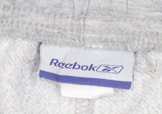 Reebok Men’s Grey XS Sweatpants Joggers Lightweight Activewear