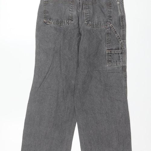 Authentic Carpenter Women's Grey 12 Slim High Rise Straight Jeans