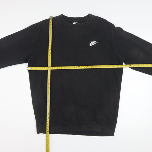 Nike Men's Black Large Crew Neck Pullover Sweatshirt