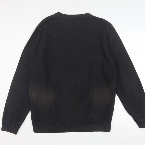 Nike Men's Black Large Crew Neck Pullover Sweatshirt