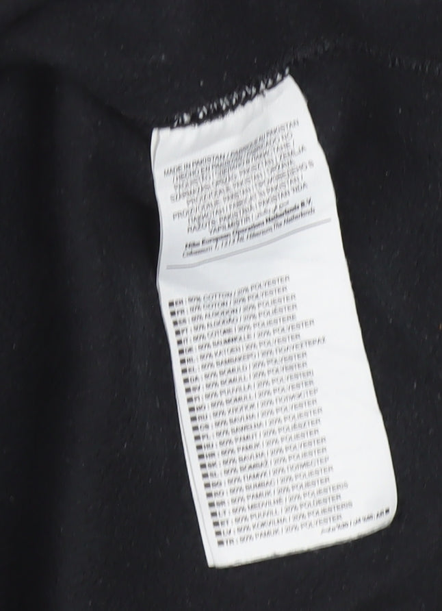 Nike Men's Black Large Crew Neck Pullover Sweatshirt