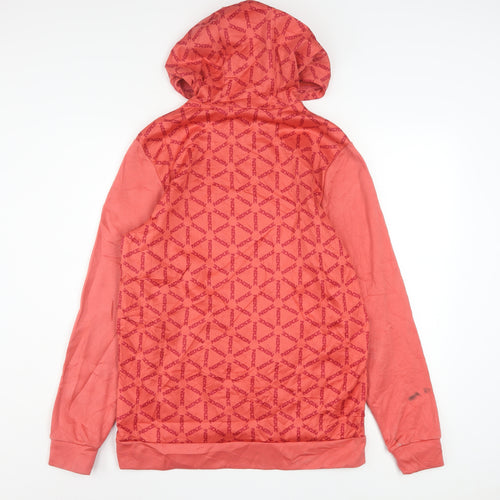 Nike Men's Red Therma-Fit Pullover Hoodie Small Athletic Fleece